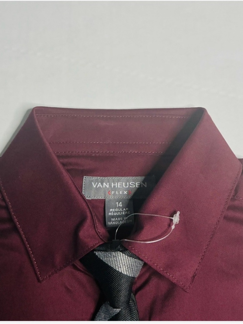 Van Heusen kids Flex Burgundy Dress Shirt